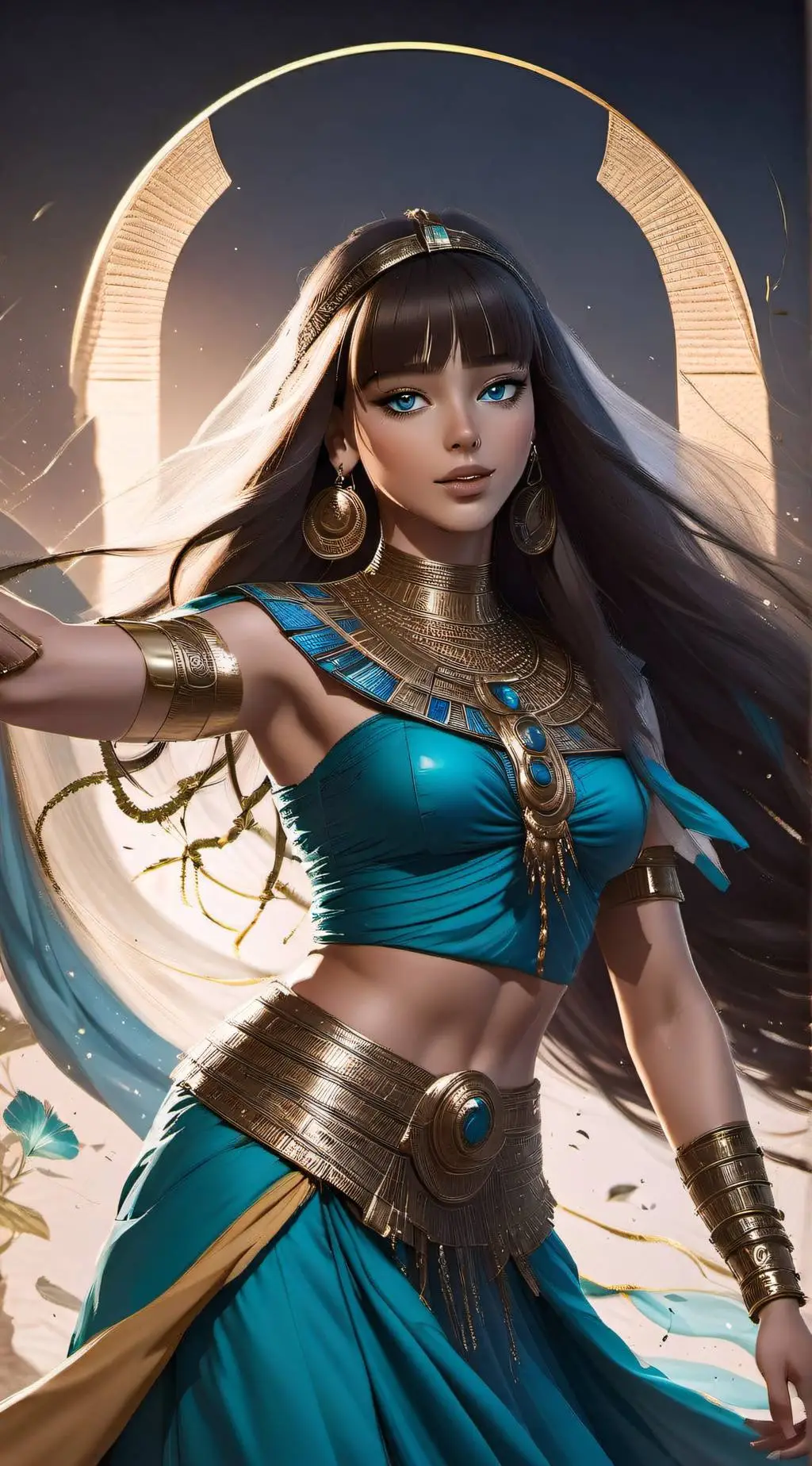 ai character: Cleo De Nile background