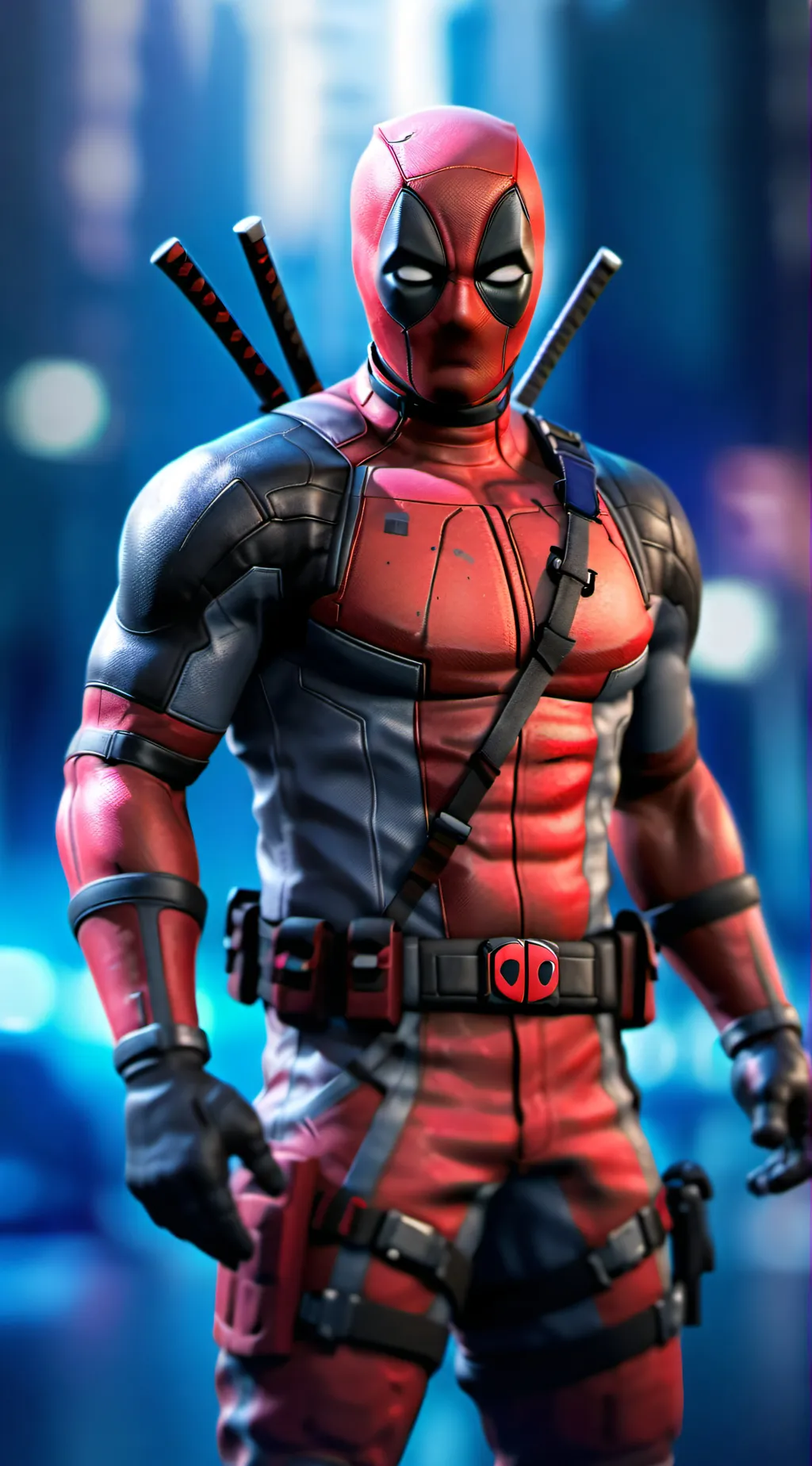 ai character: Deadpool  background