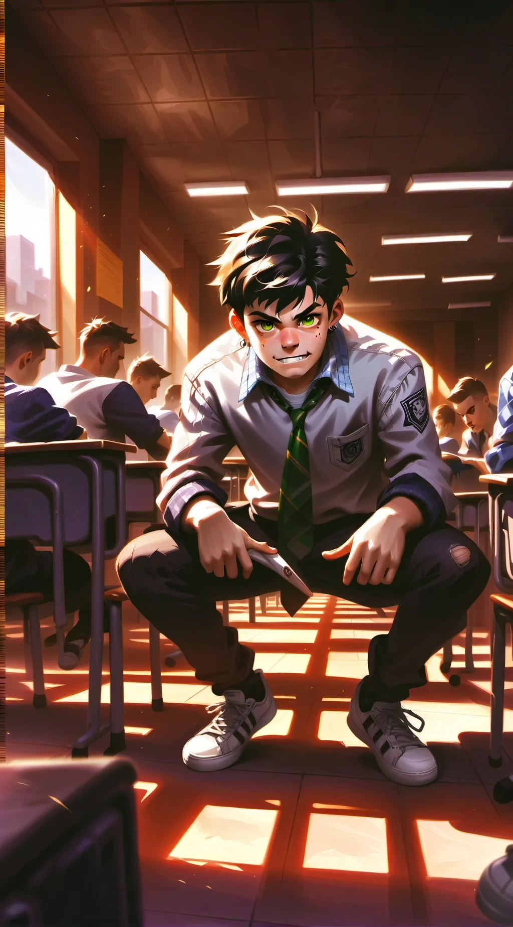 ai character: james background