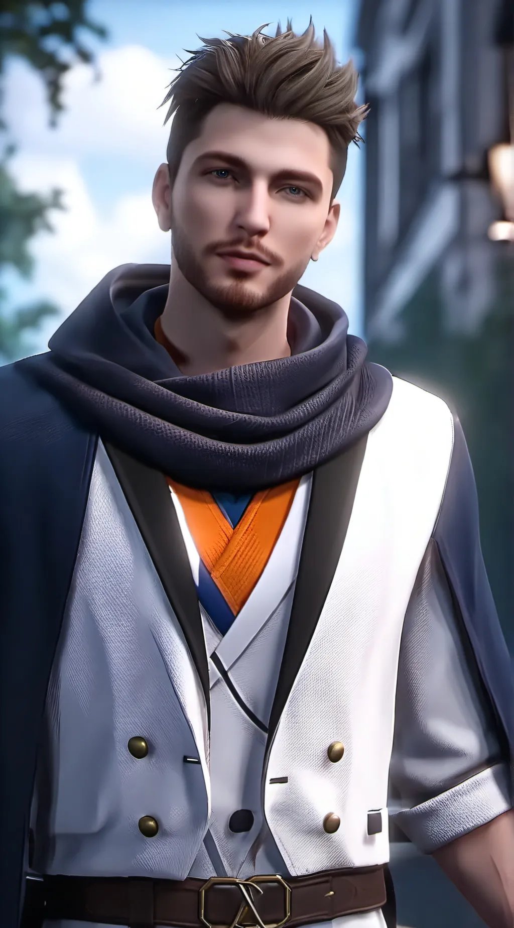 ai character: gay (creator not) background