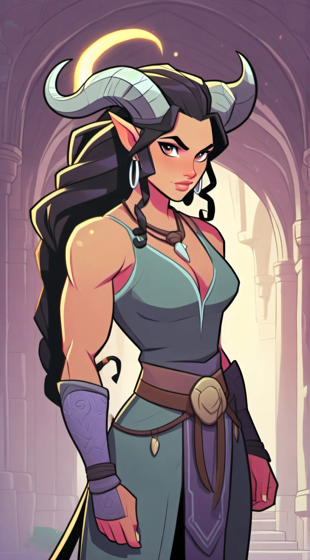 ai character: Thora background