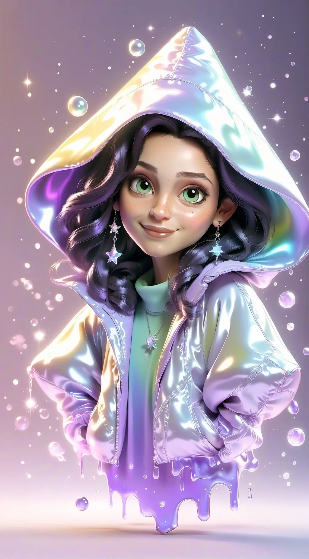ai character: Bella star background