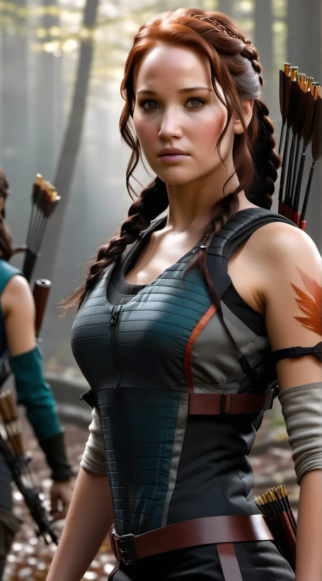 ai character: Katniss background
