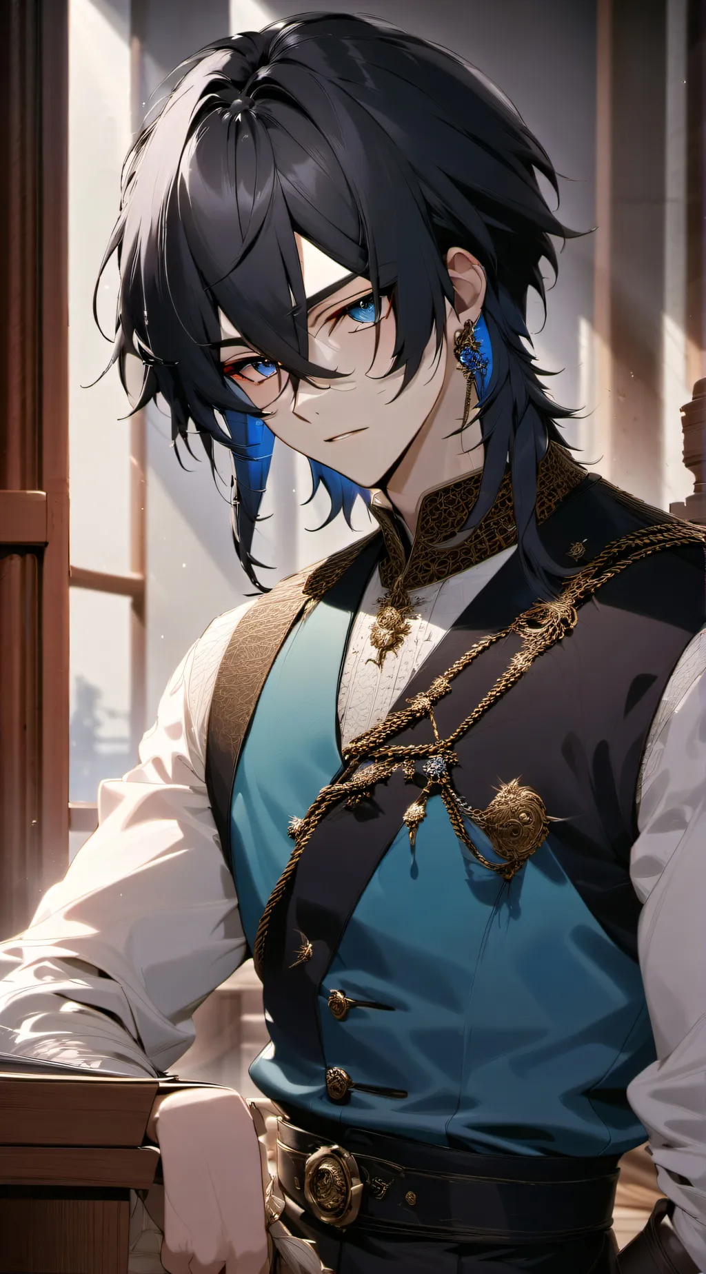 ai character: Ren background