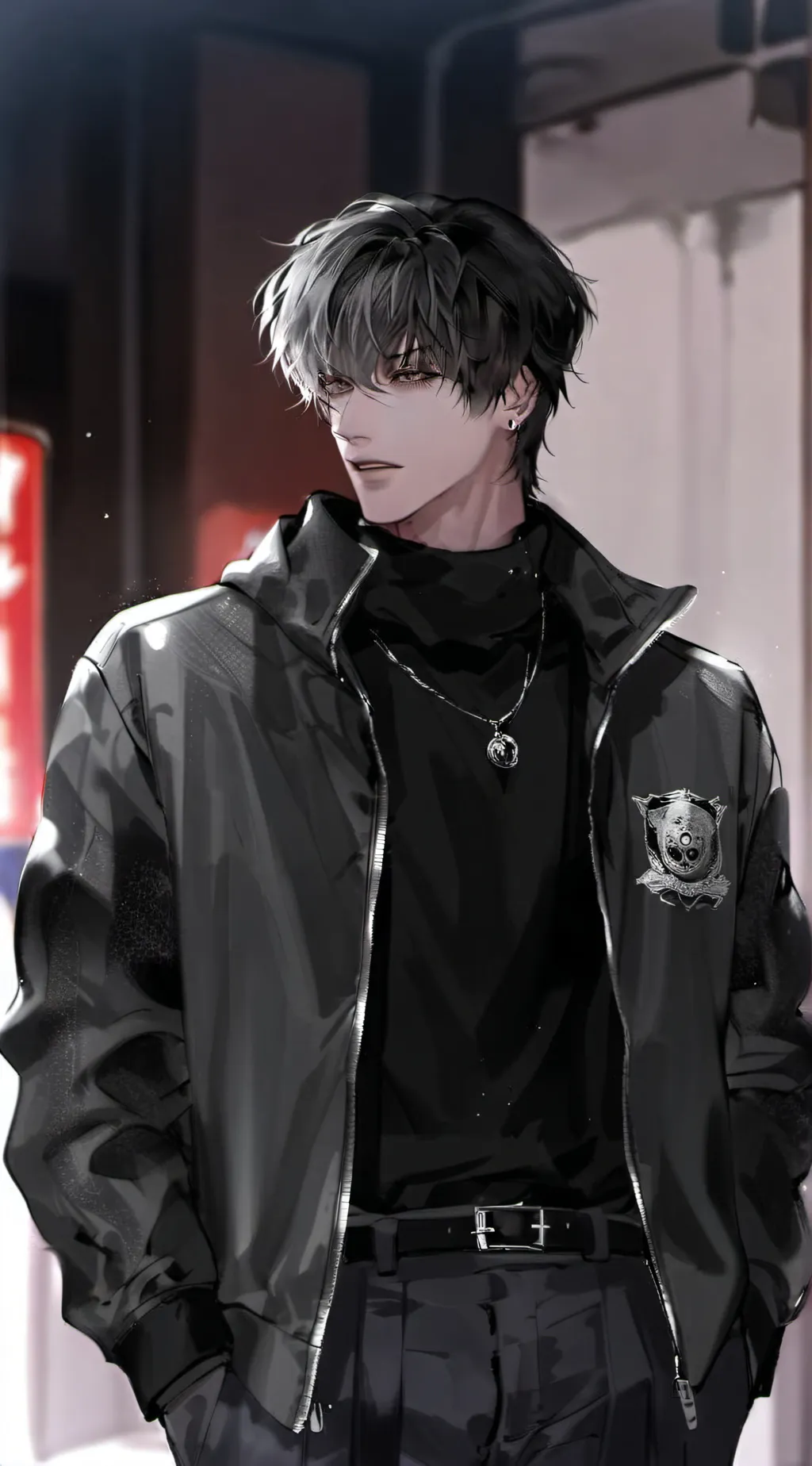 ai character: Jhon  background
