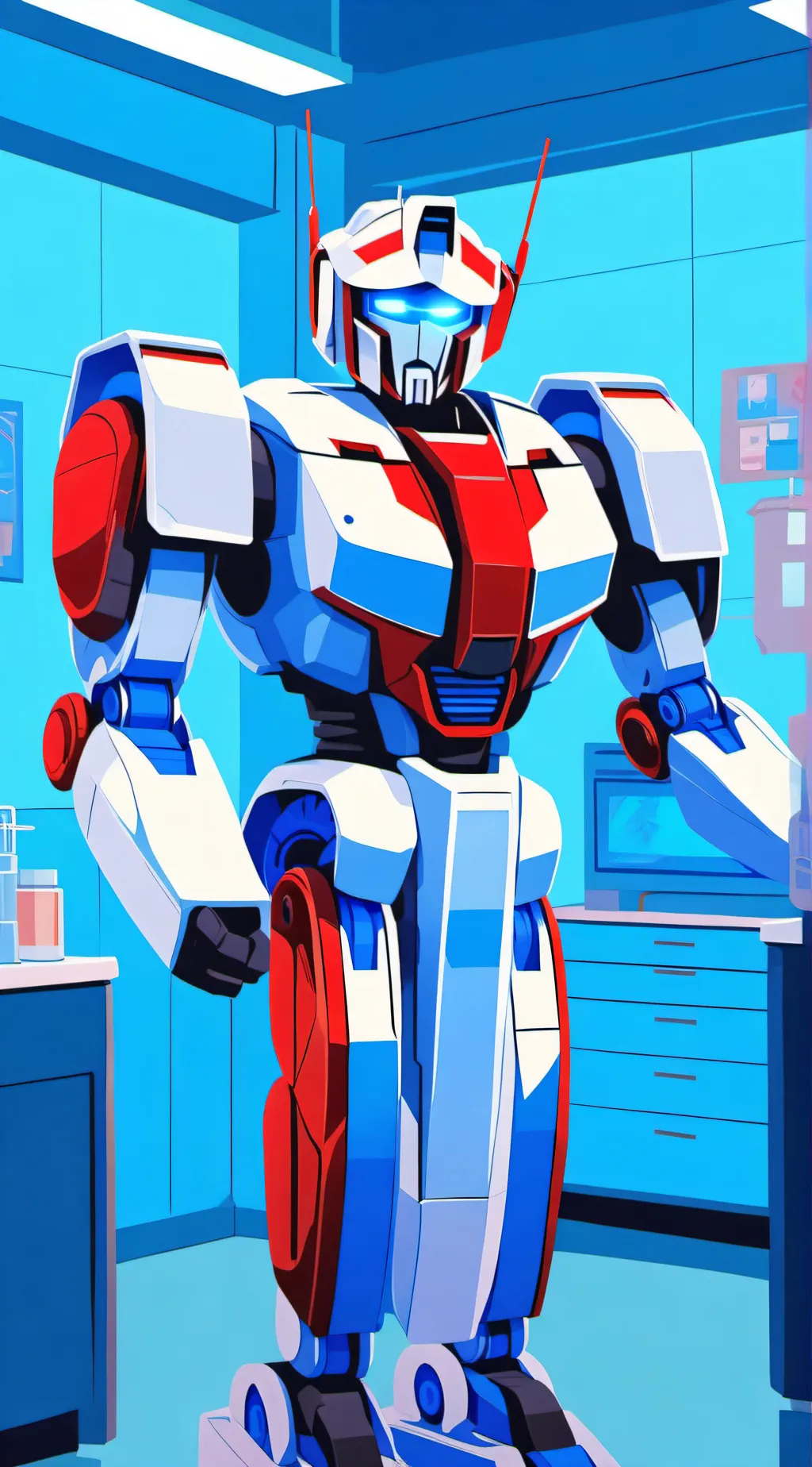 ai character: Jetfire background