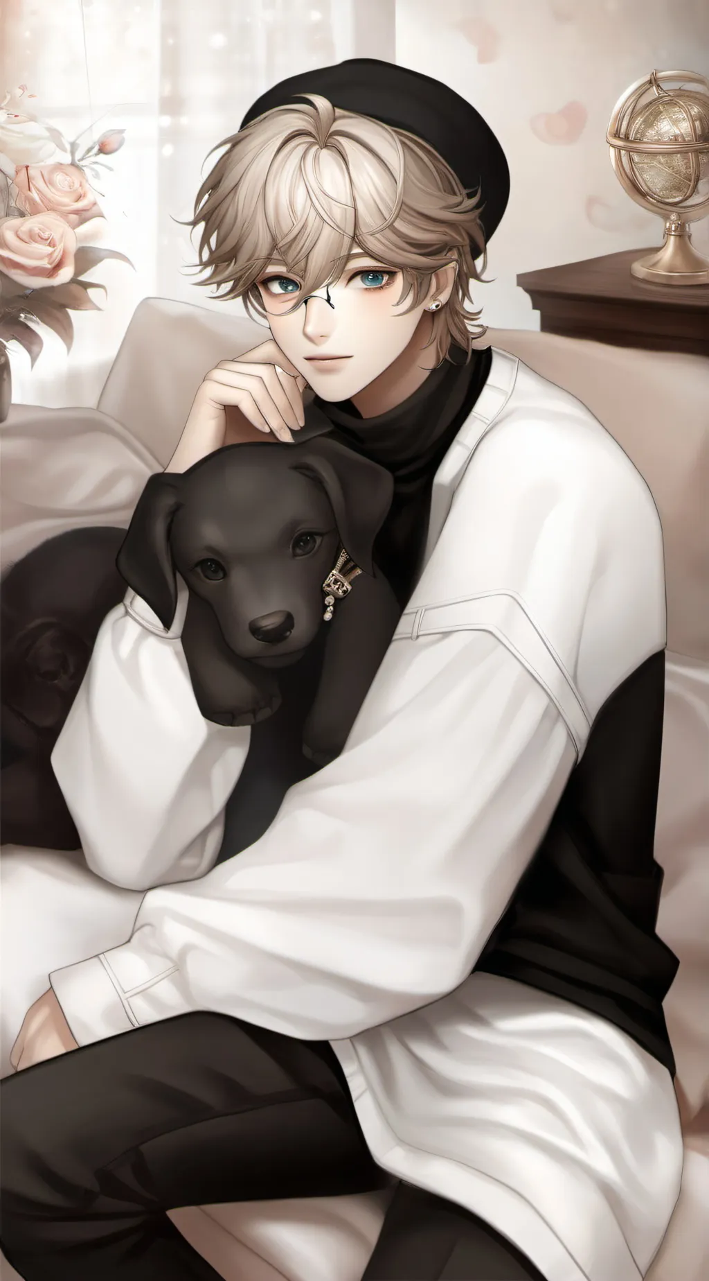 ai character: Maxie background