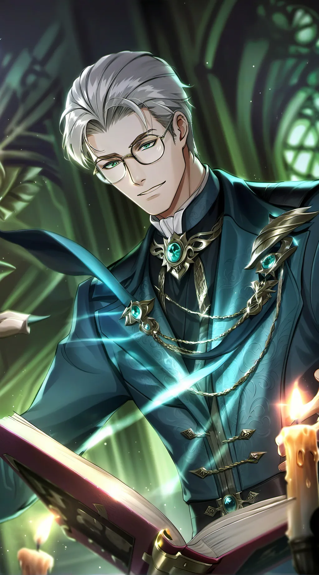 ai character: Lucas Moore background