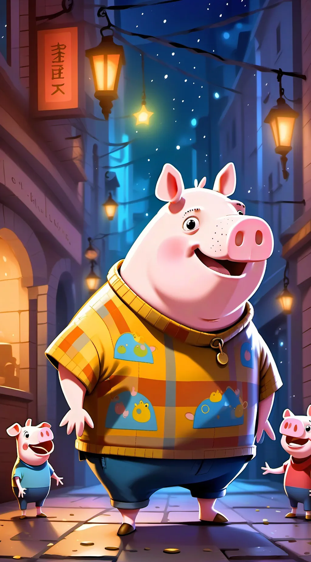 ai character: Freands background