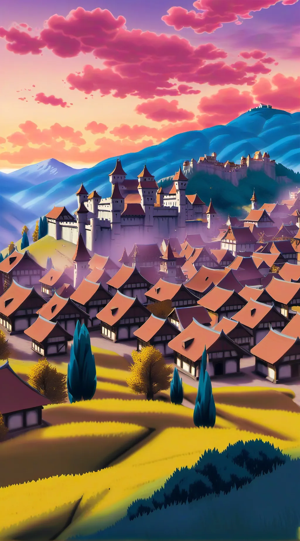 ai character: calamity Kingdom  background