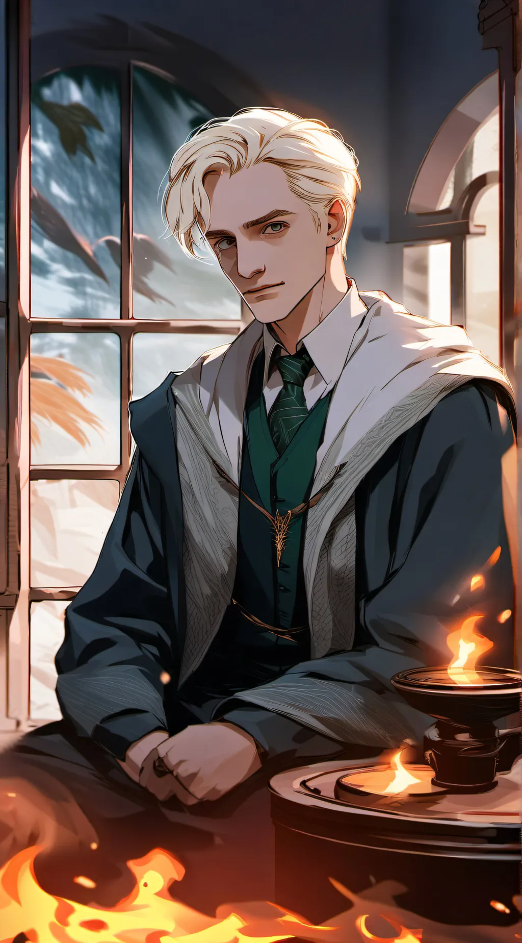 ai character: Draco Malfoy background