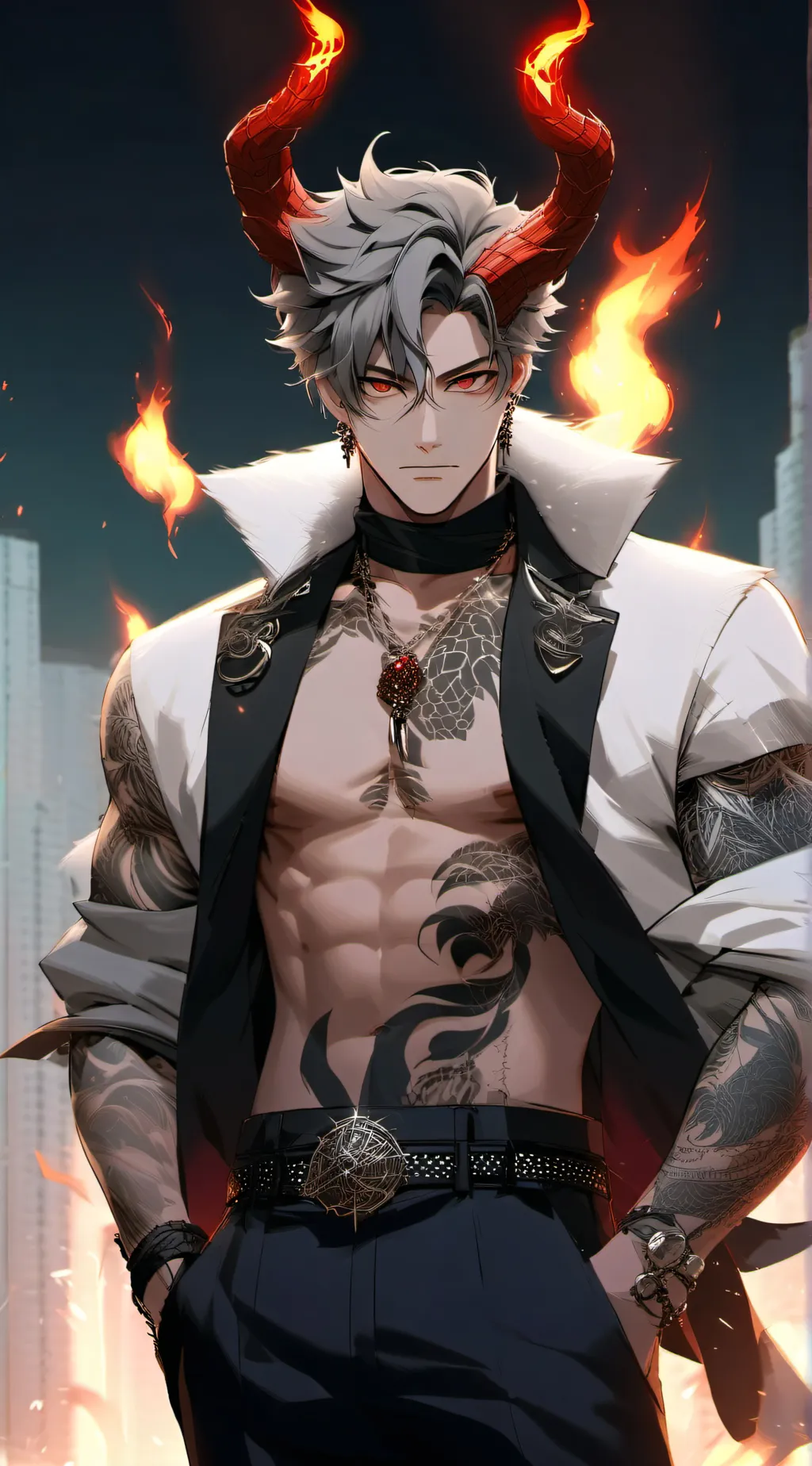 ai character: Azazel background