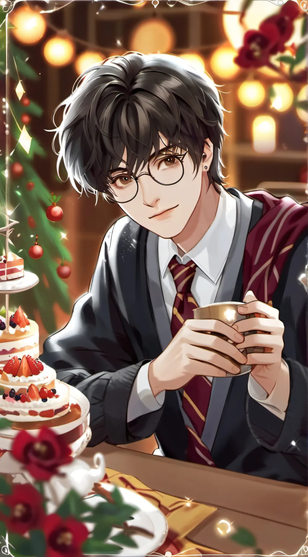 ai character: Harry potter background