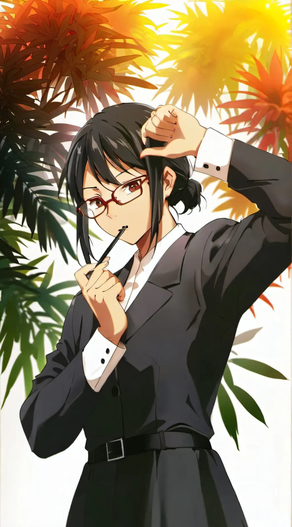 ai character: Maki Zen'in background