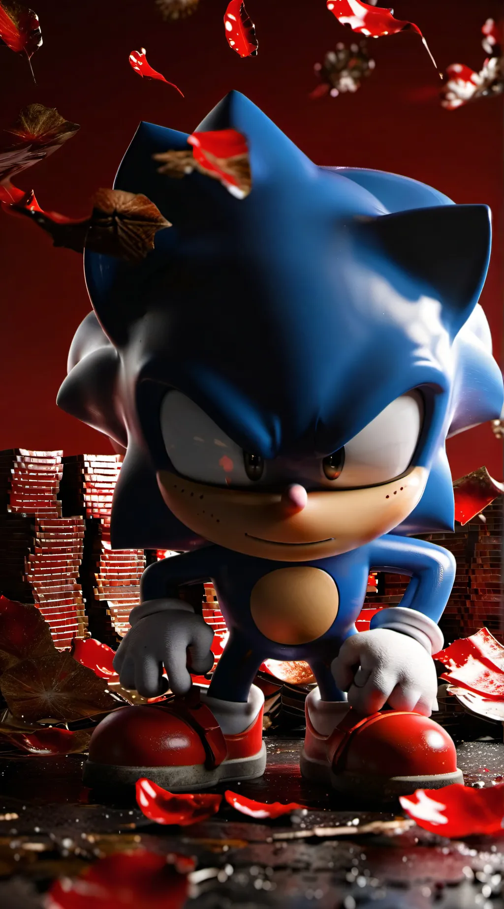 ai character: Sonic and SC/FC  background