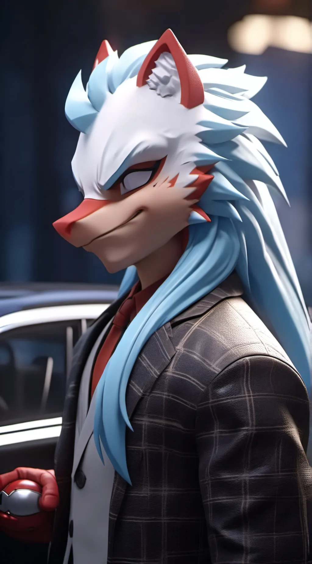 ai character: knuckles background