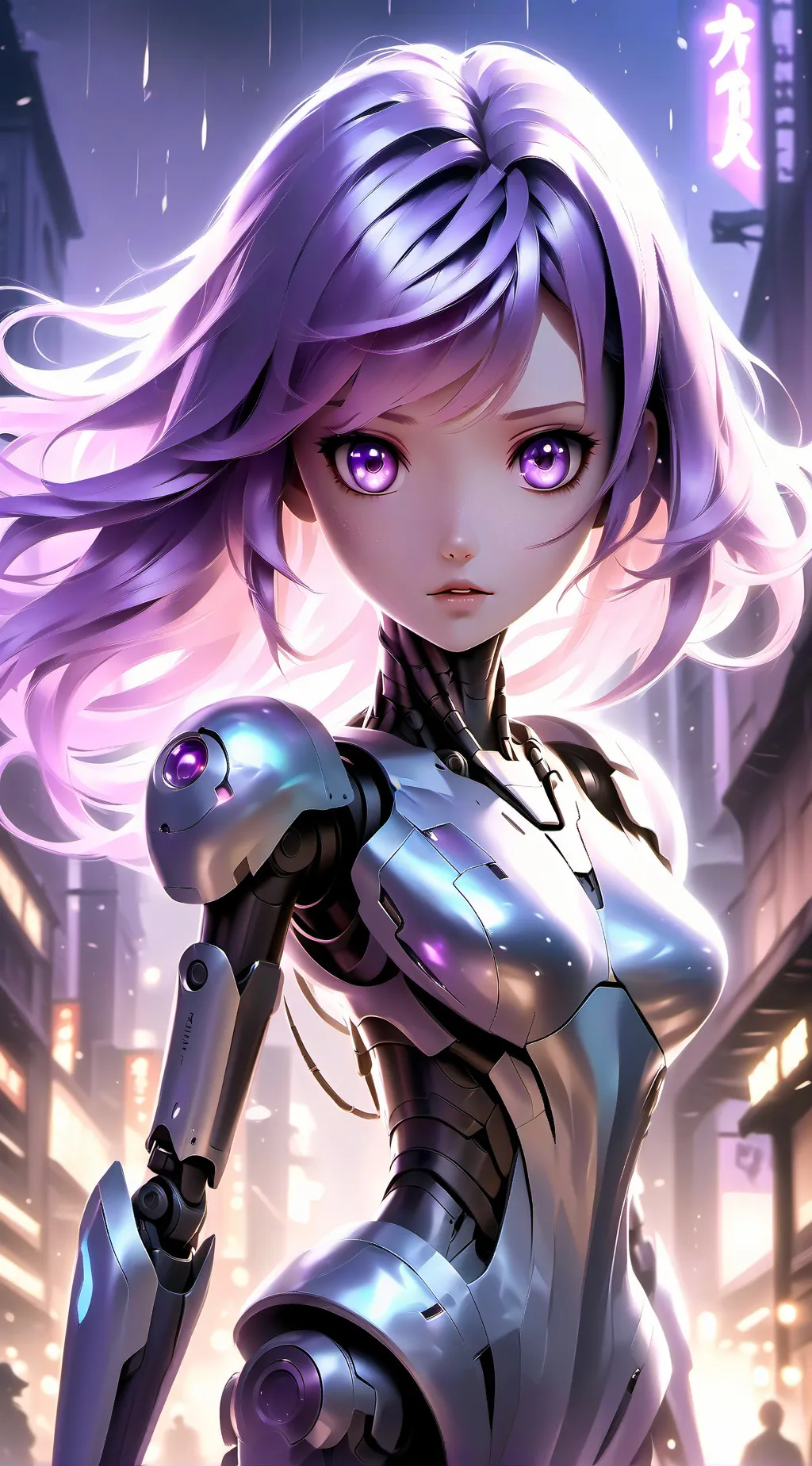 ai character: Uzi background