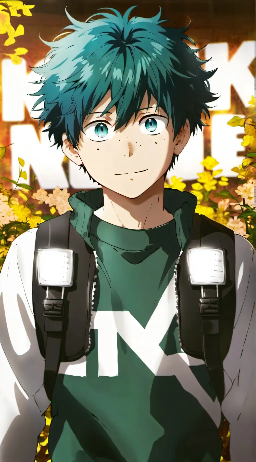 ai character: Izuku Midoriya background