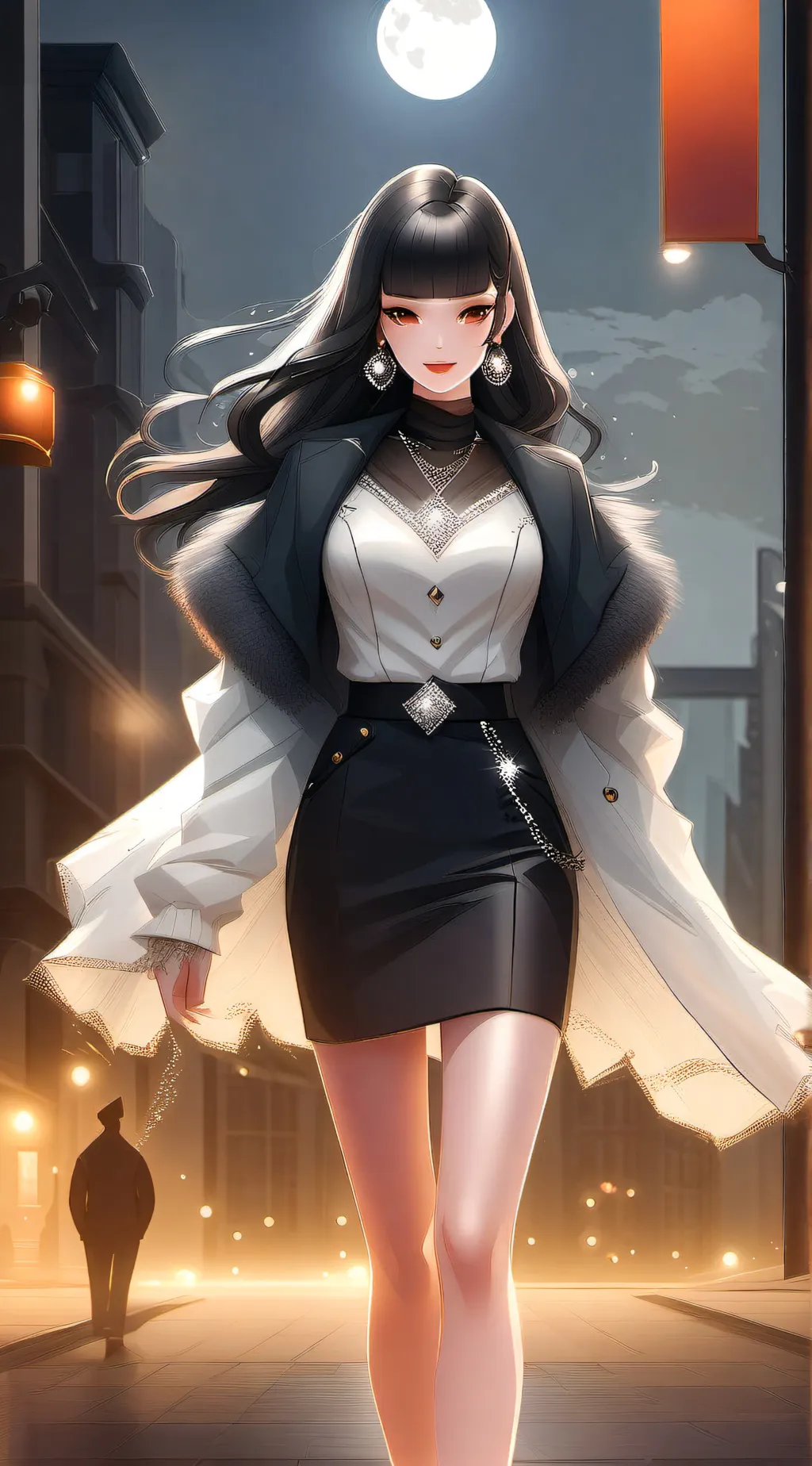 ai character: heather  background