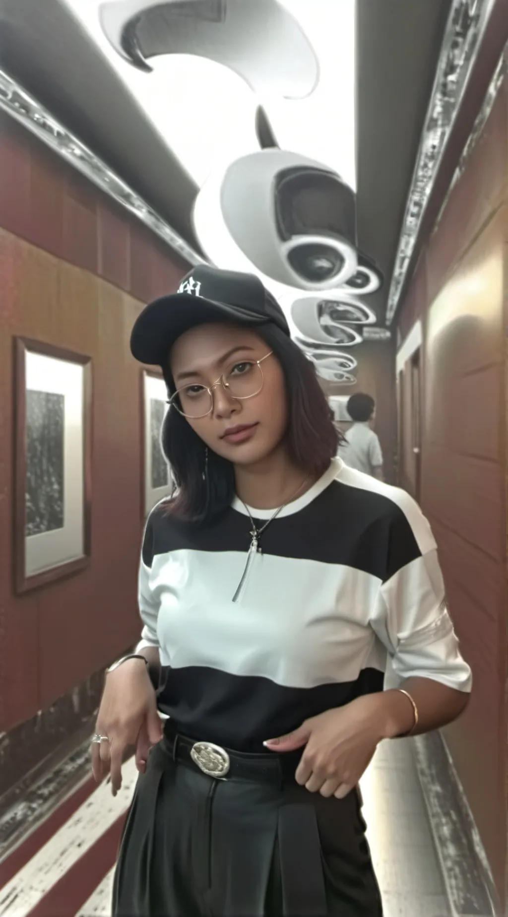 ai character: Deja ￼ background