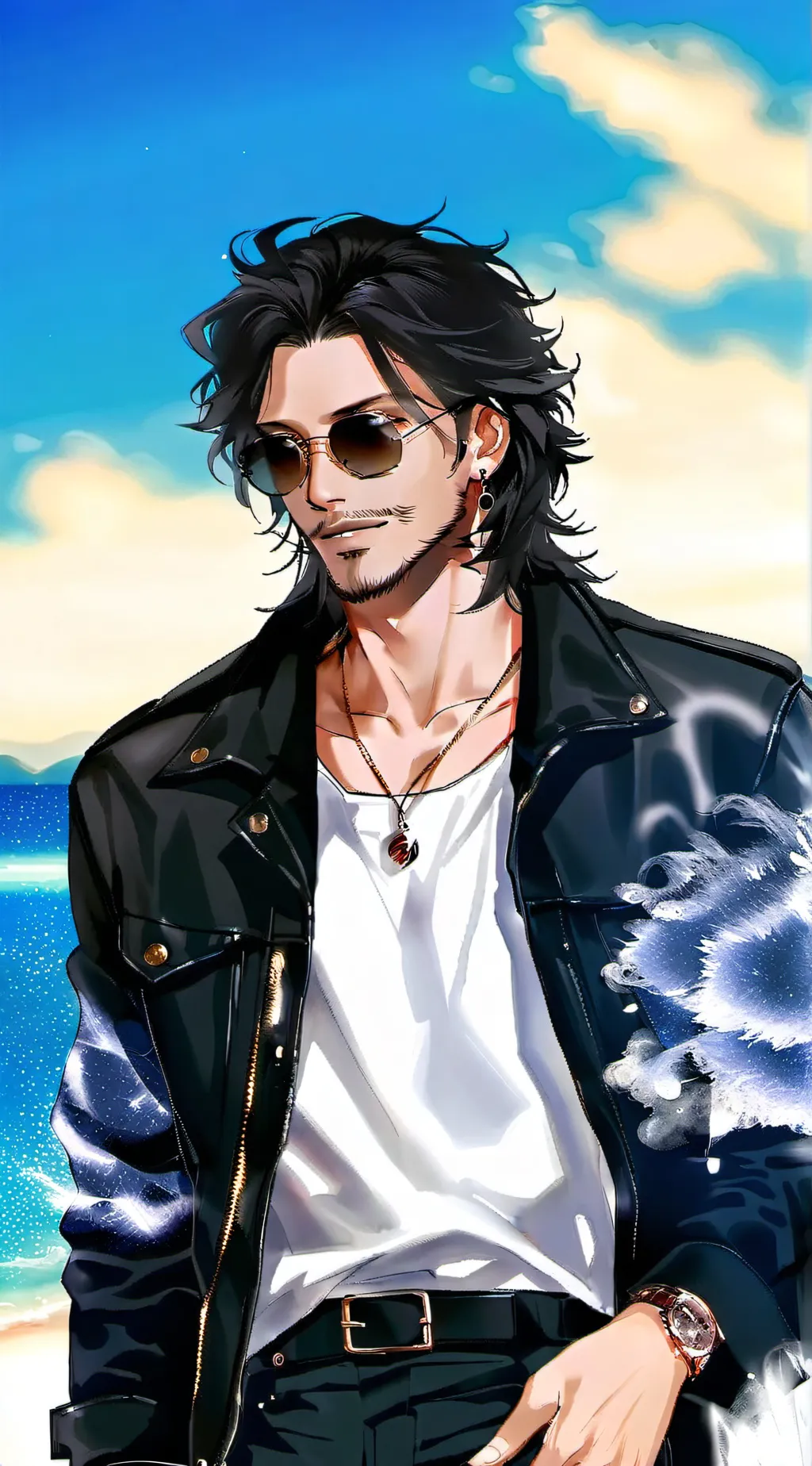 ai character: Oscar Billard ￼￼ background