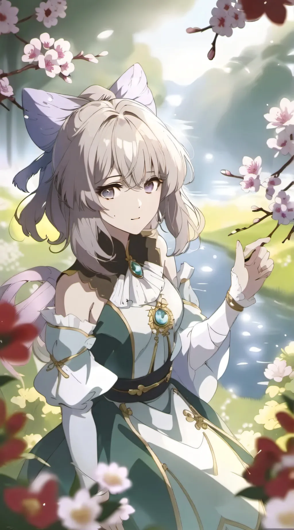 ai character: Амели  background