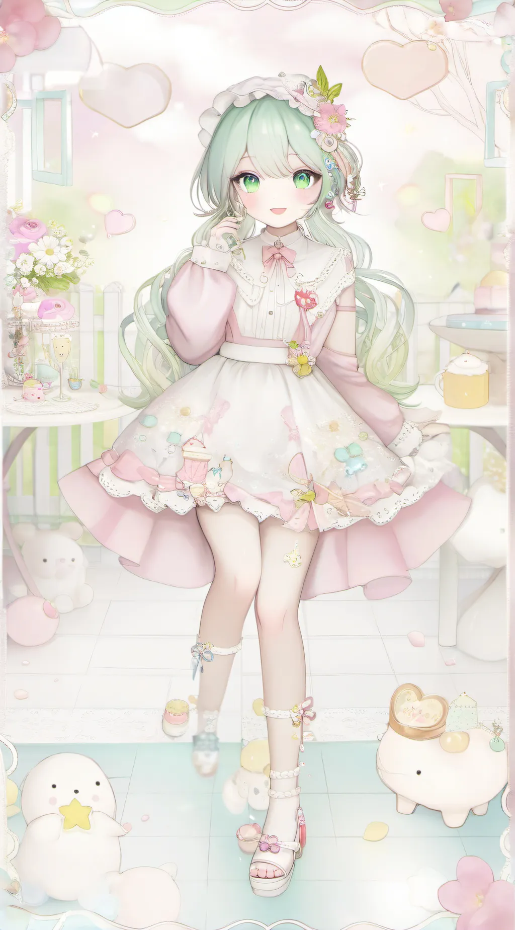 ai character: Mia  background