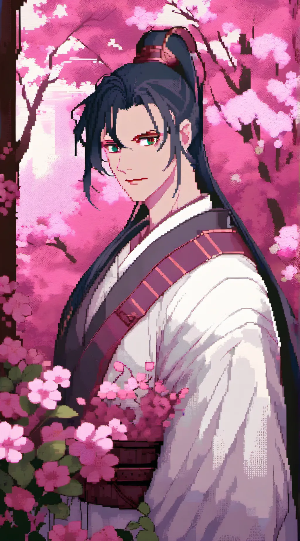 ai character: Izo background