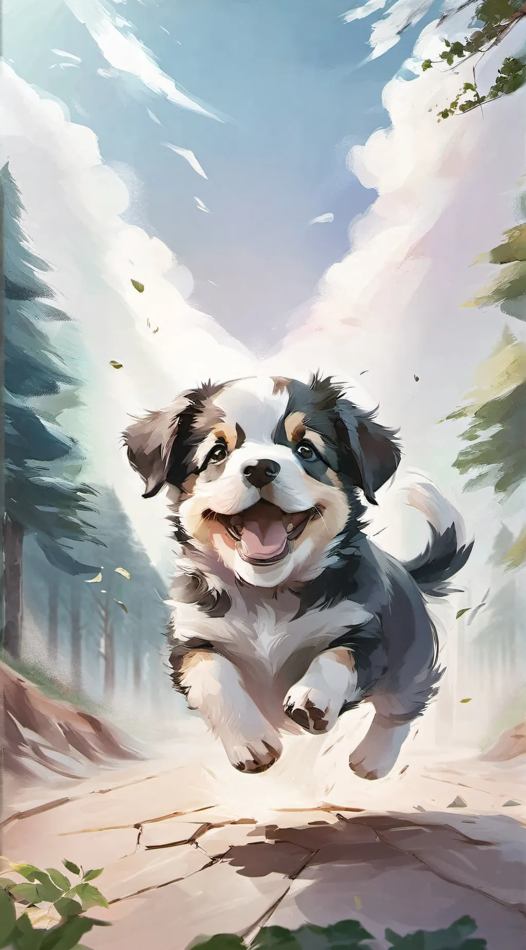 ai character: You're a dog! <3 background