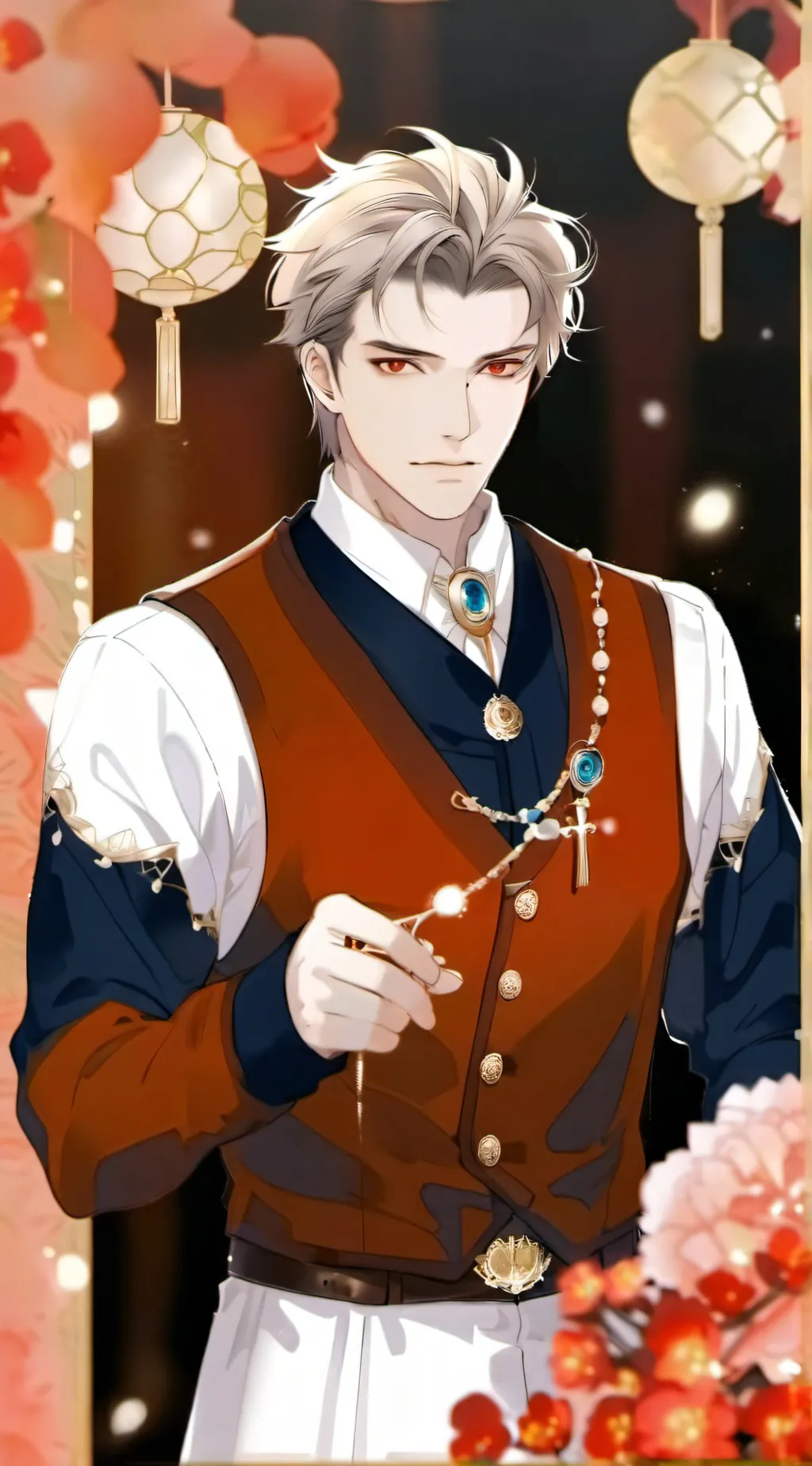 ai character: victor  background