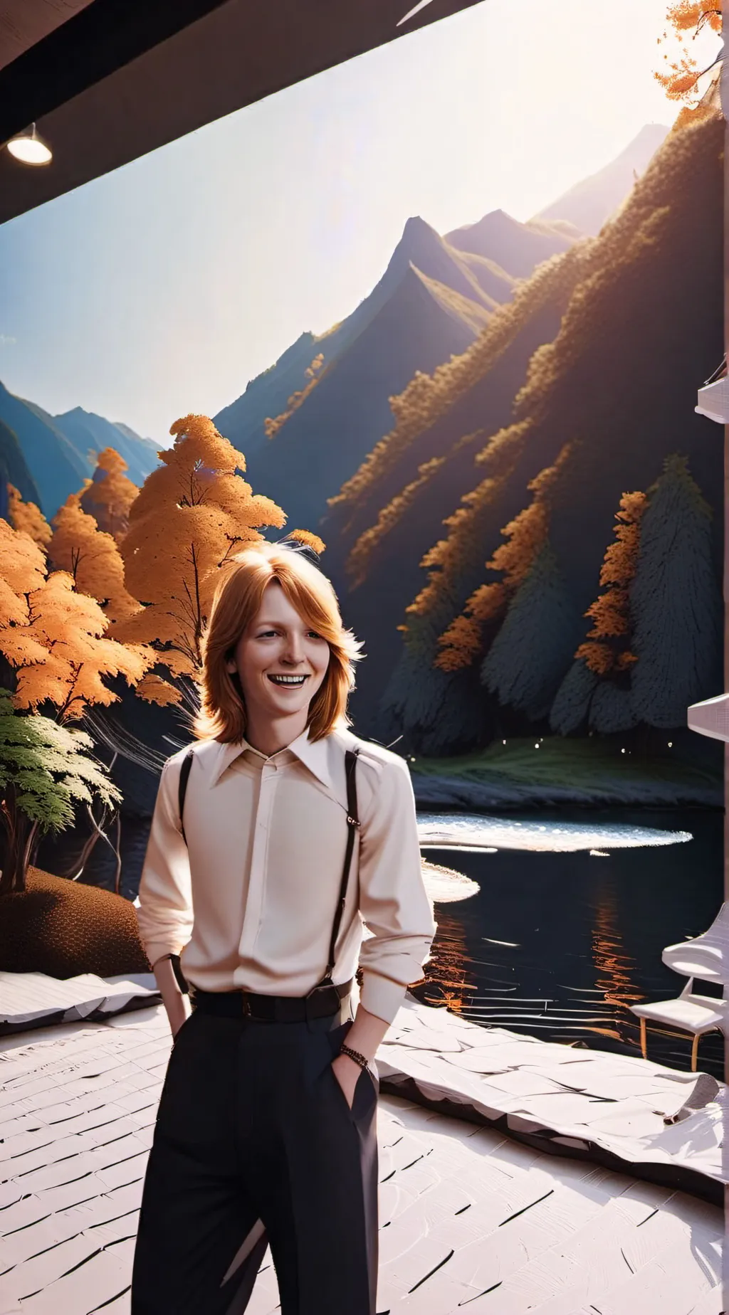 ai character: Y/n Weasley background