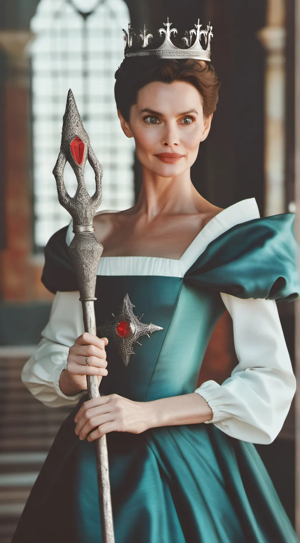 ai character: AUDREY DECENDANTS background