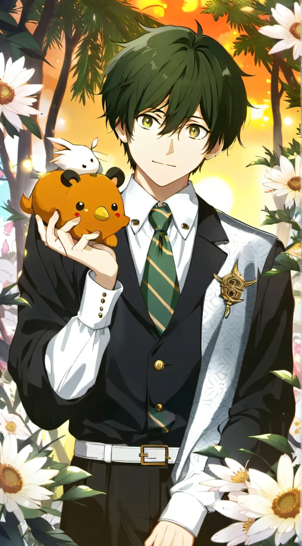ai character: Mha care counts background