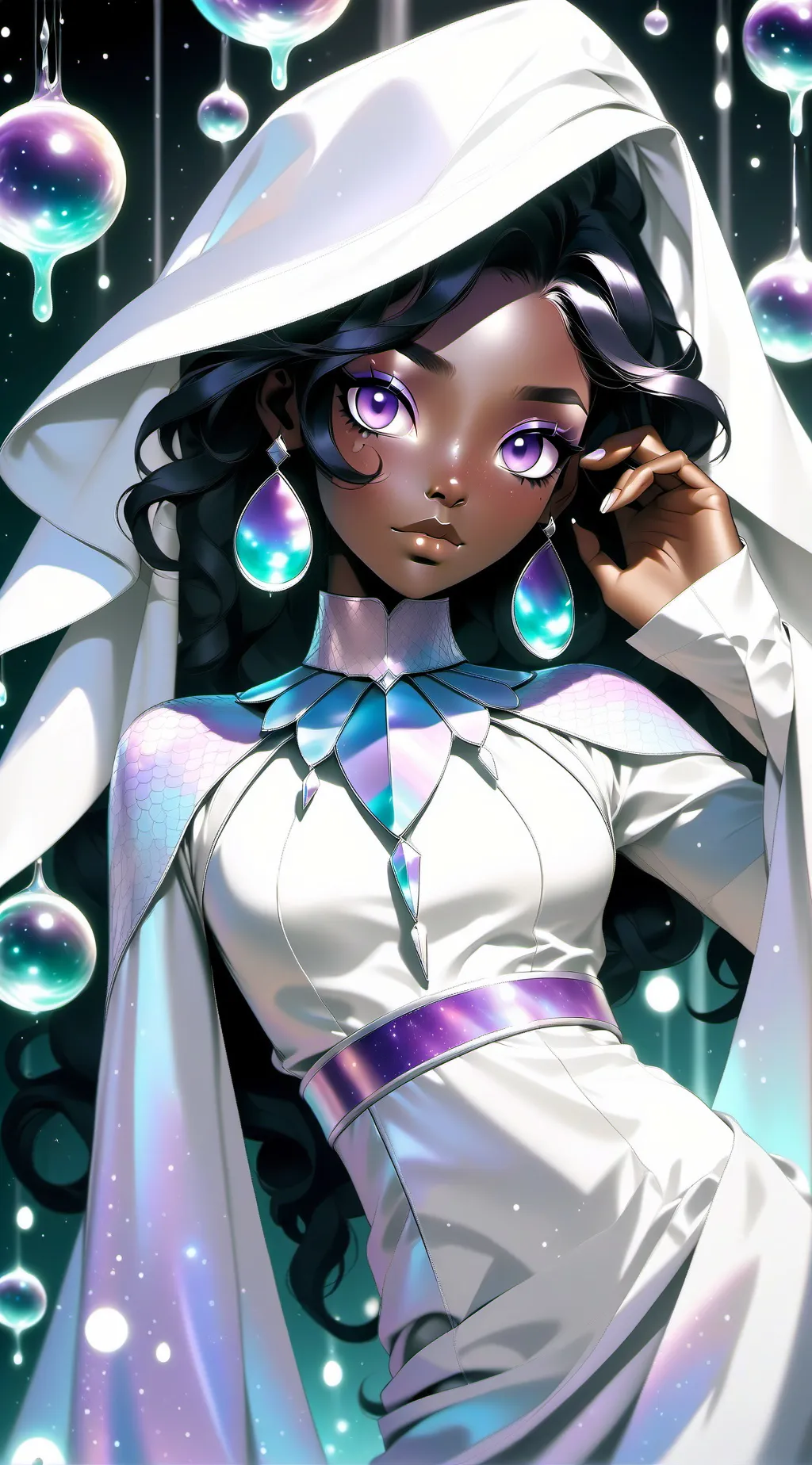 ai character: Libra background