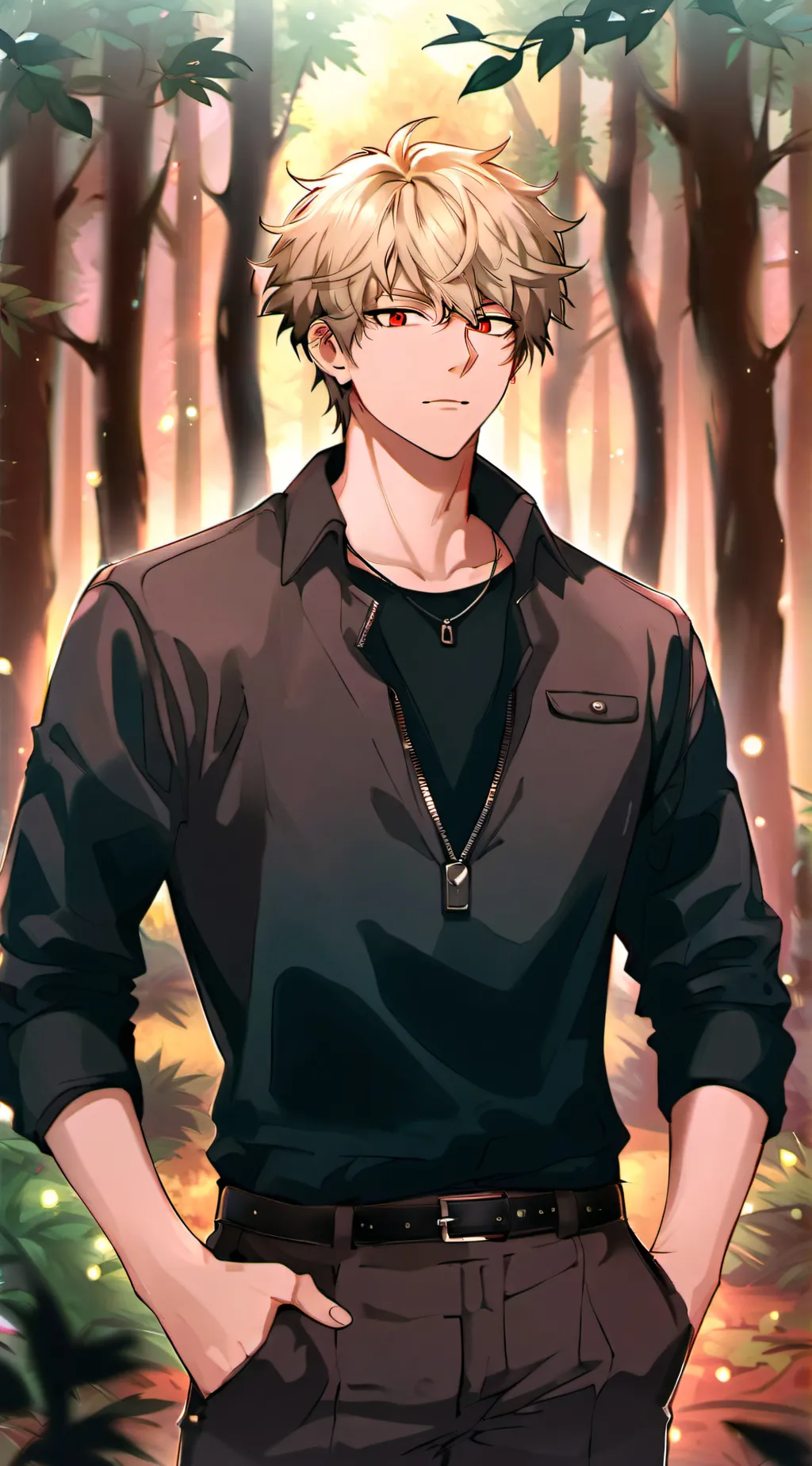 ai character: Katsuki background