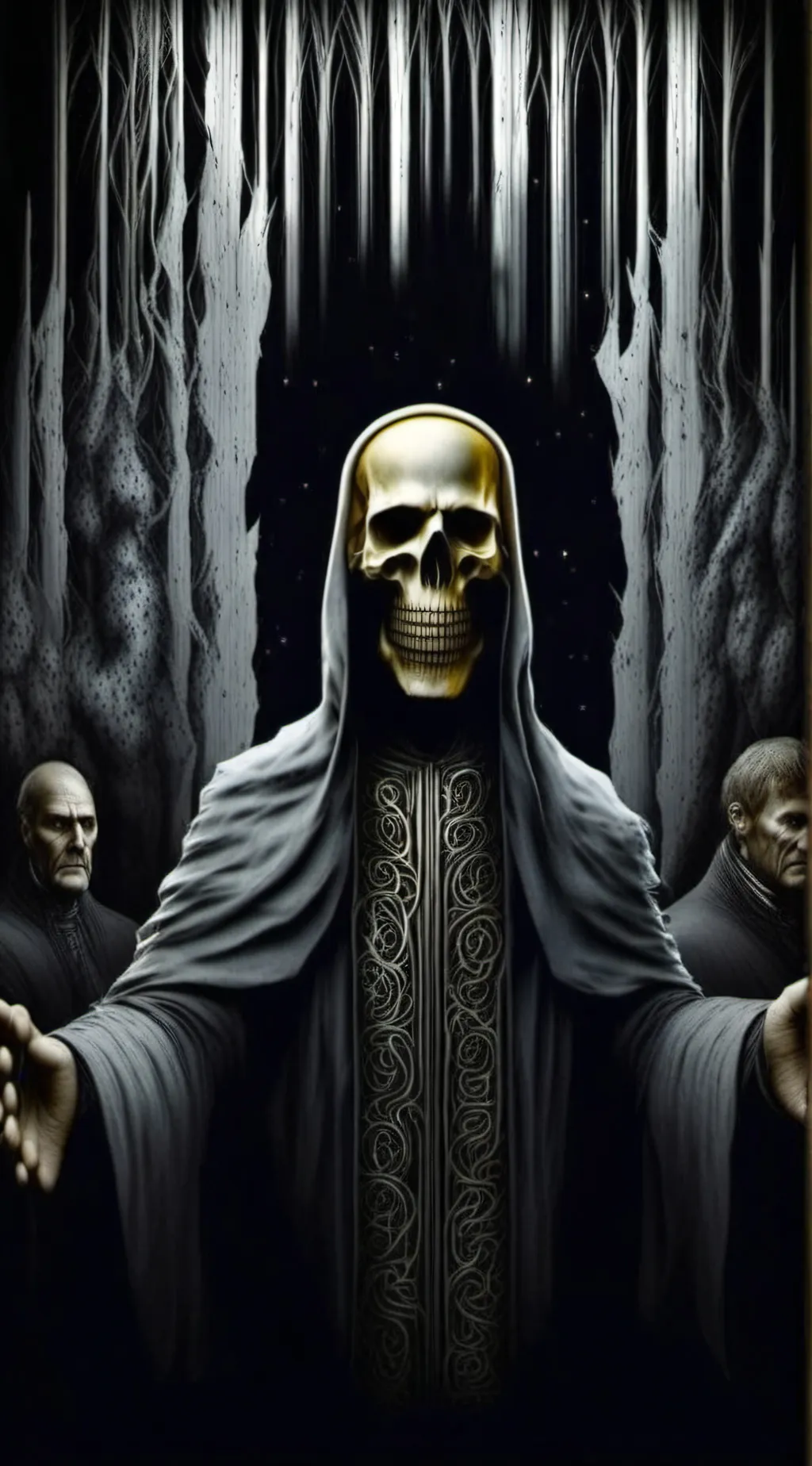 ai character: the death background