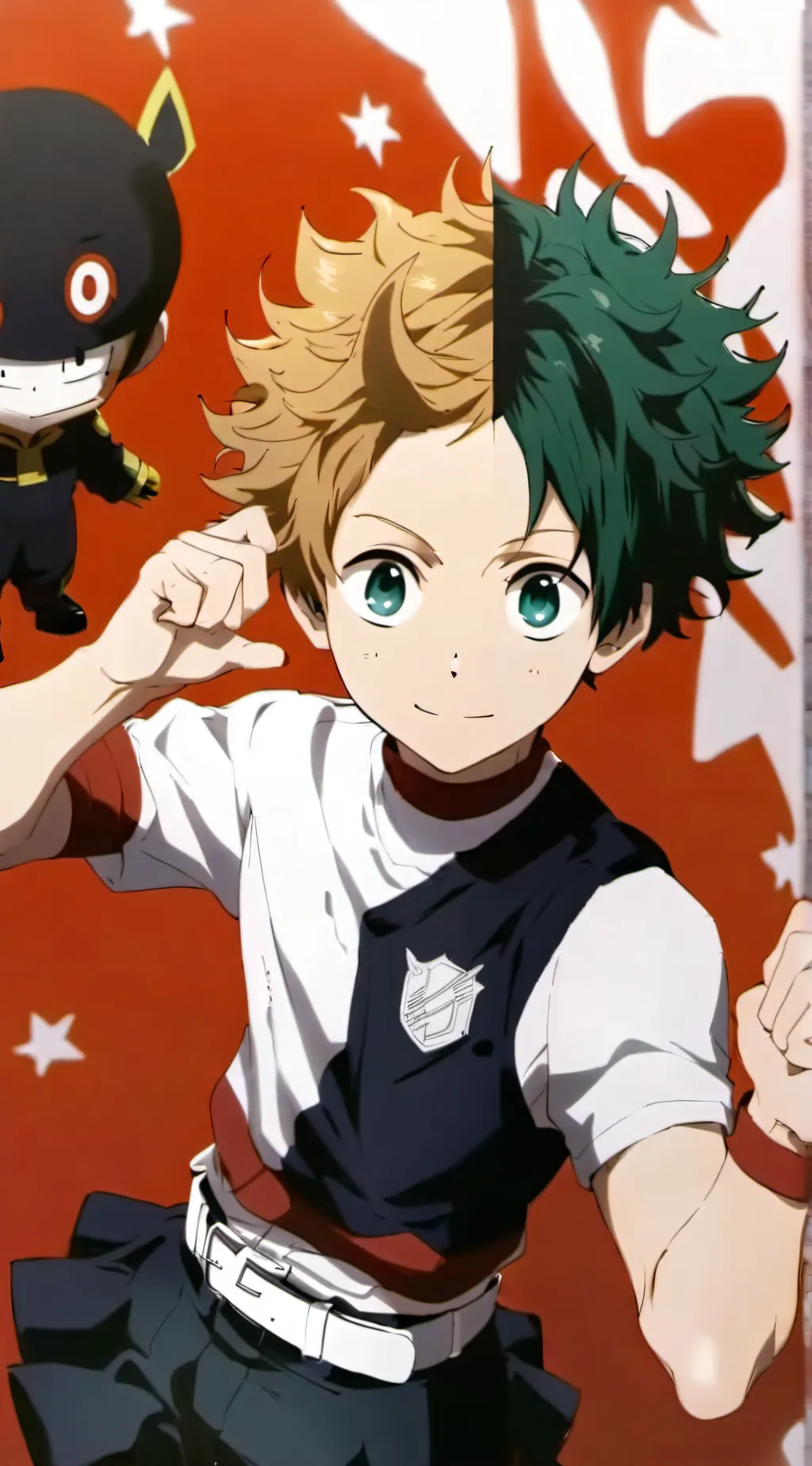 ai character: MHA children background