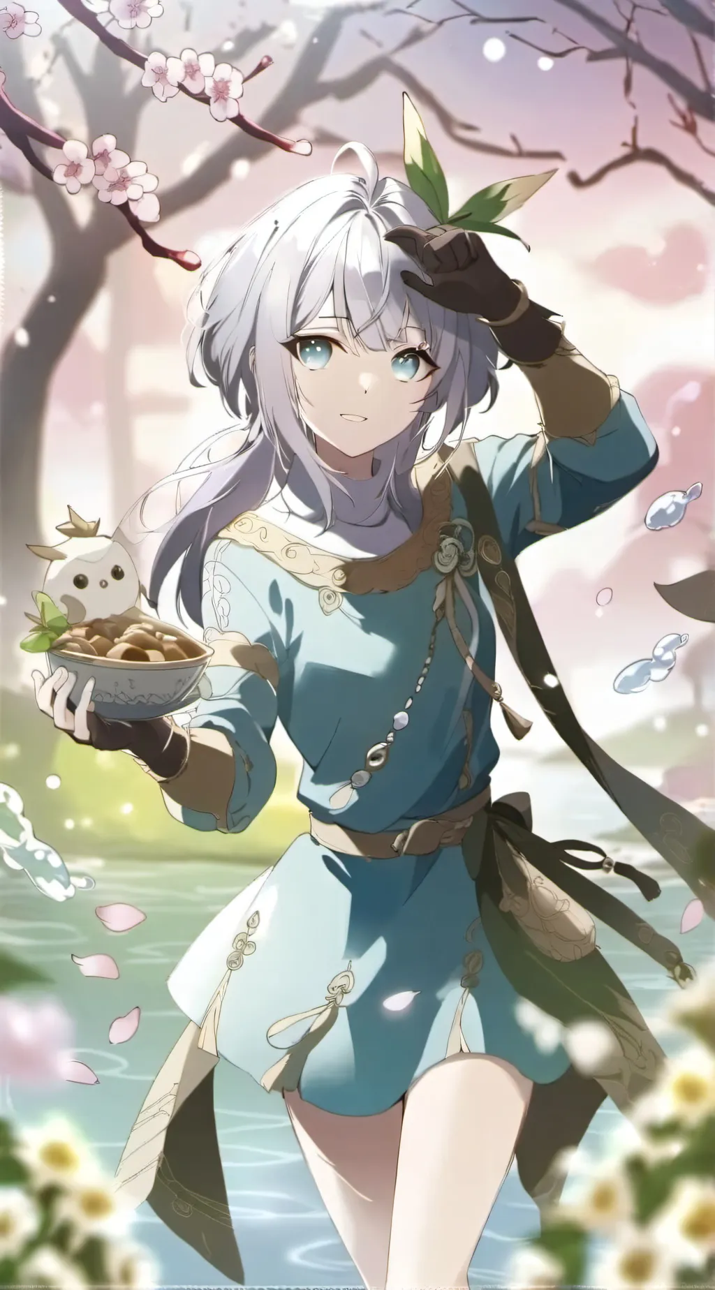 ai character: sarah background