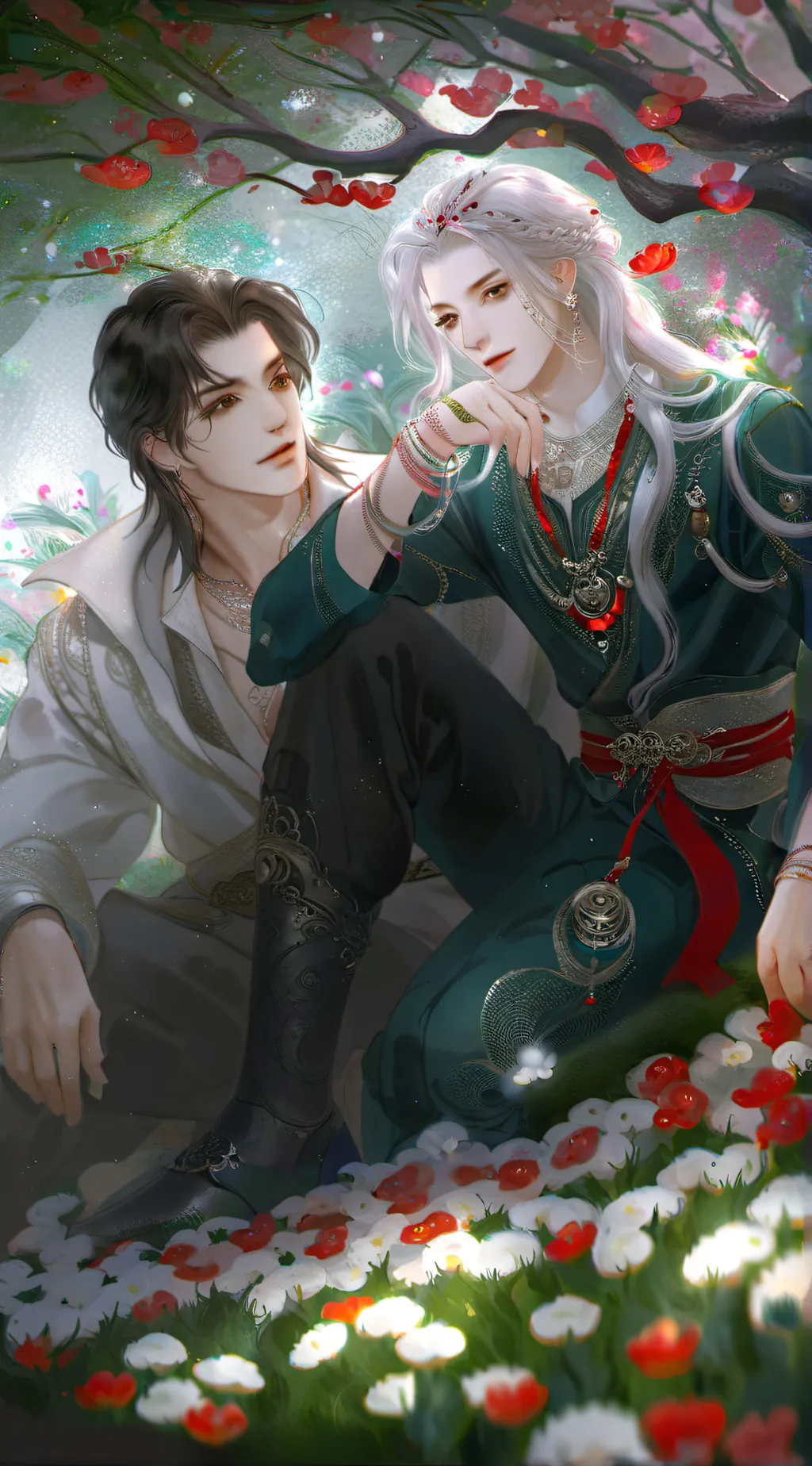 ai character: ￼ Asher andere background