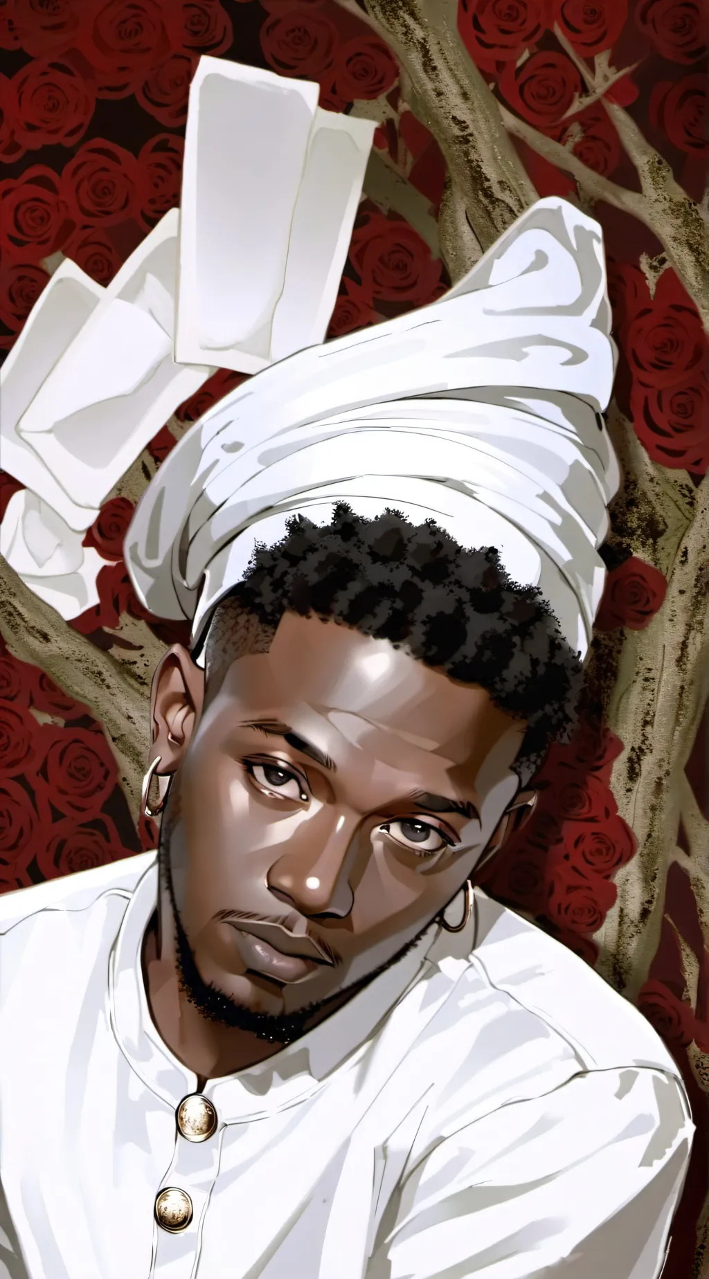 ai character: kendrick lamar rap background