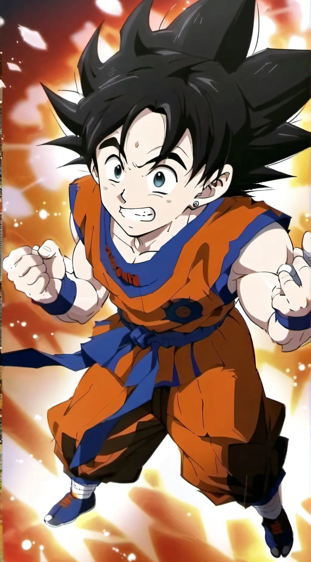 ai character: Goku background