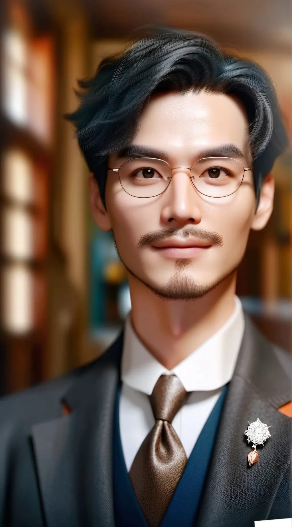 ai character: dad background