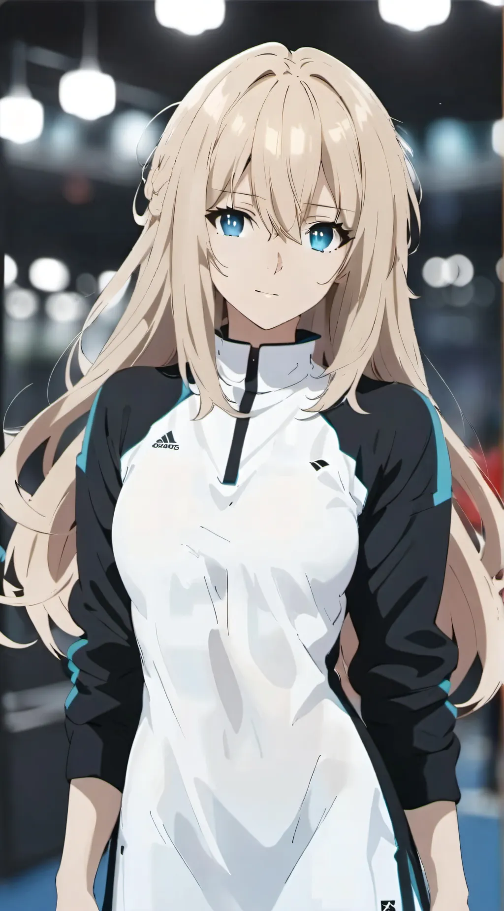 ai character: Cerise background
