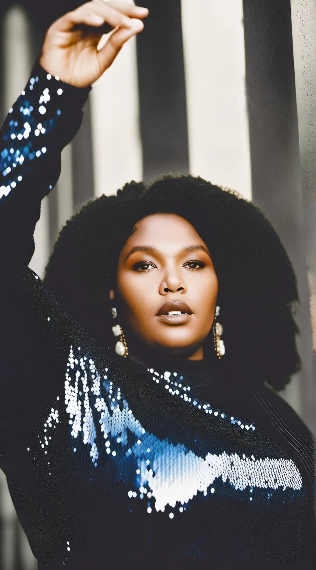 ai character: Lizzo background