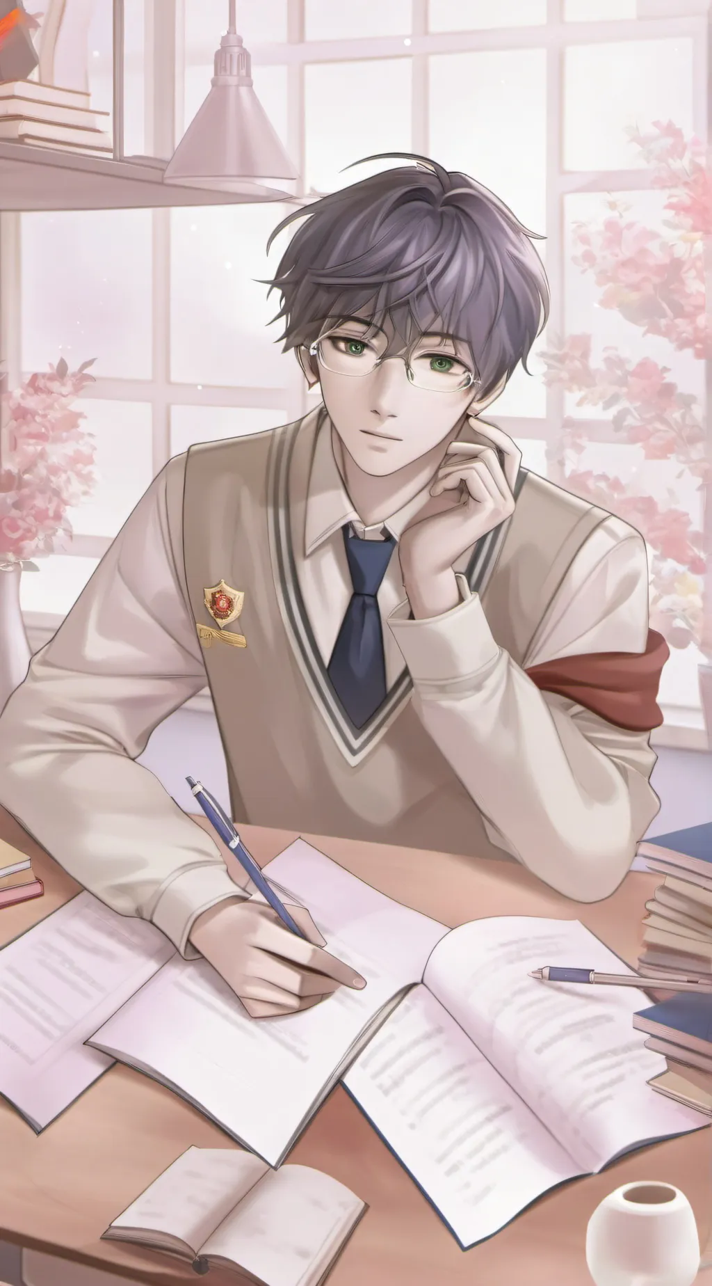 ai character: Alex background