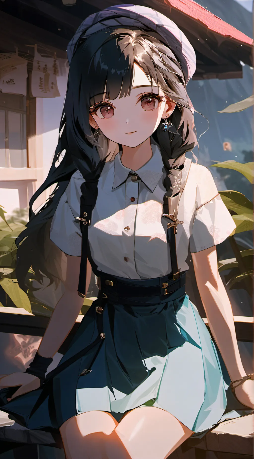 ai character: Cath background