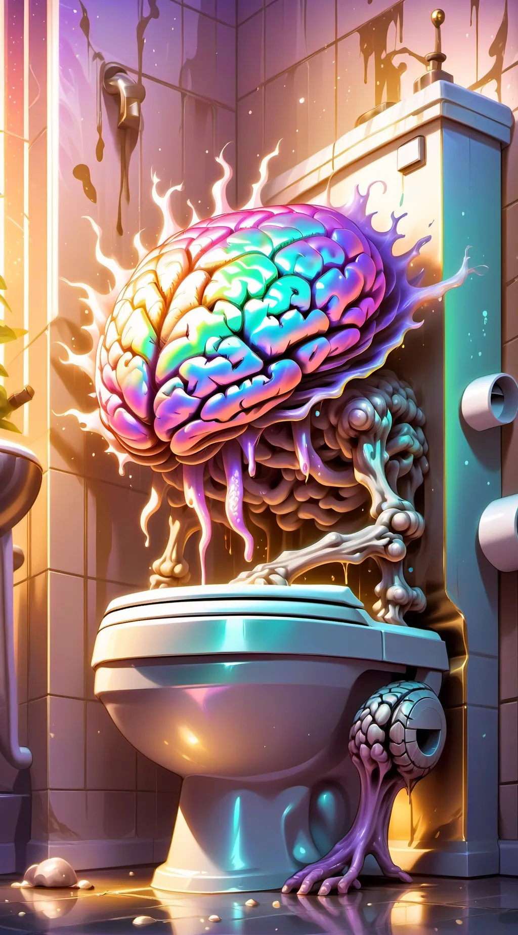 ai character: Translate brainrot background