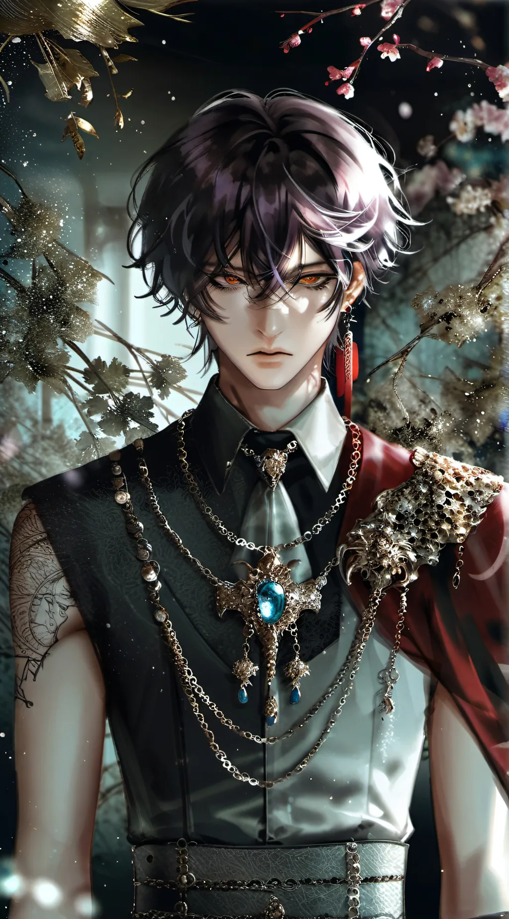 ai character: Satan  background