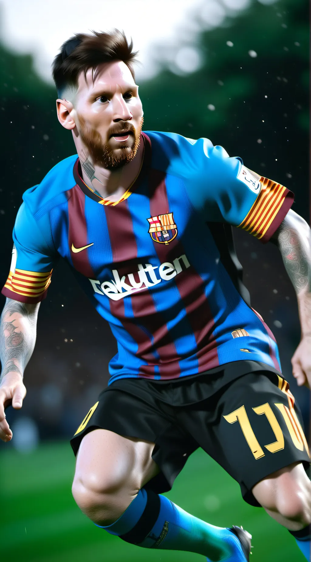 ai character: messi background