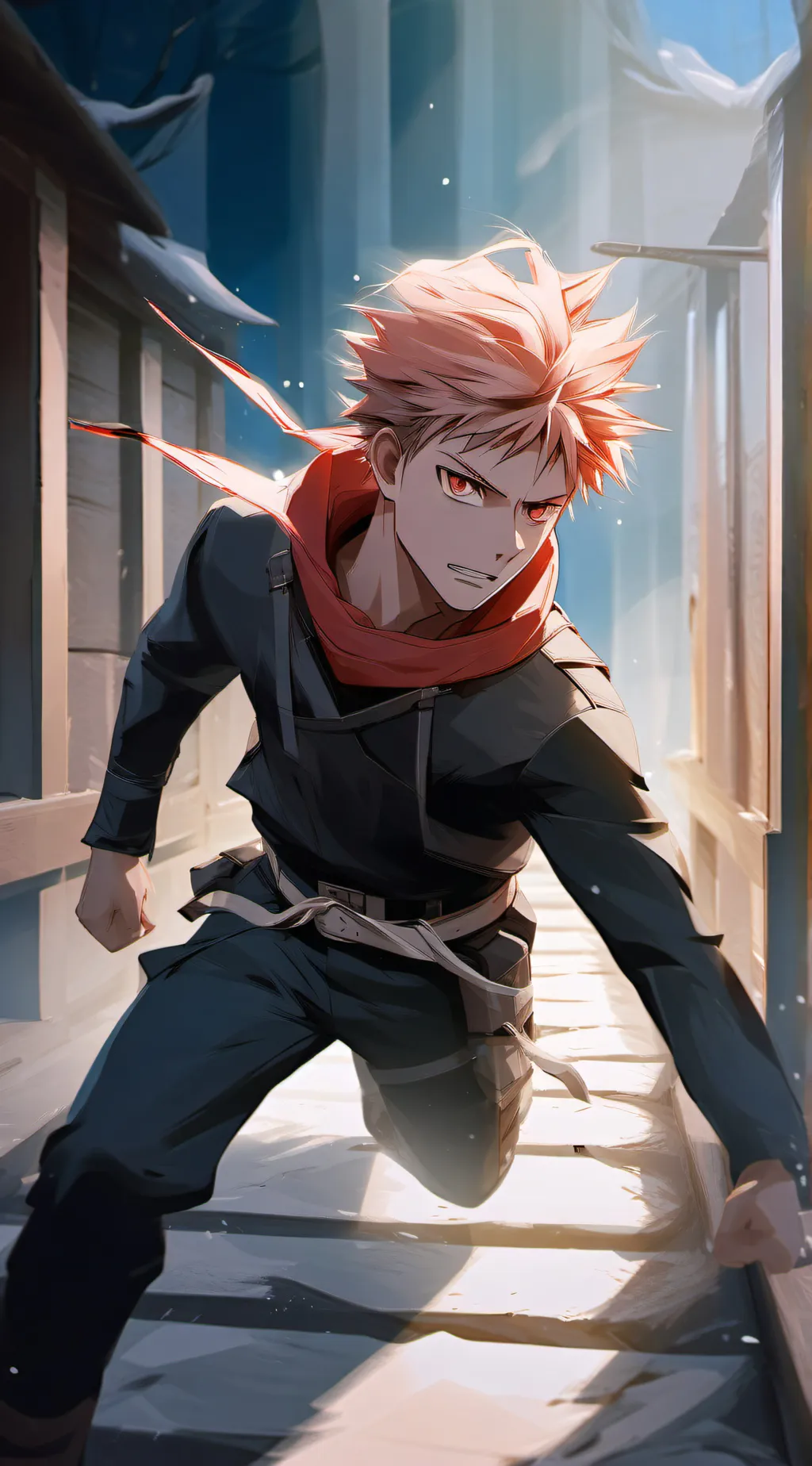 ai character: yuji  background